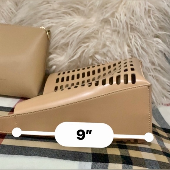 🌺 MELIE BIANCO🌺BOUQUET 2 PIEZAS 🌺CAQUI/CREMA 🌺PIEL GENUINA 🌺#MBV - Picture 4 of 16